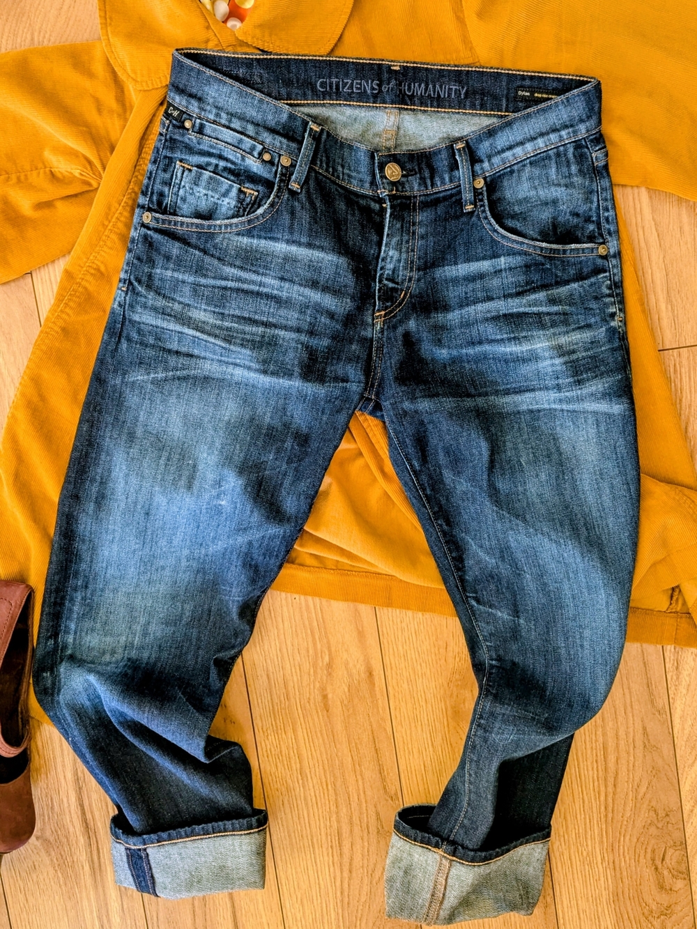 Citizens of Humanity Dylan Drop Rise Cropped Jeans 26 / Jean court Dylan T26 - Picture 2 of 10